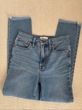 Madewell Medium Blue Skinny Jeans